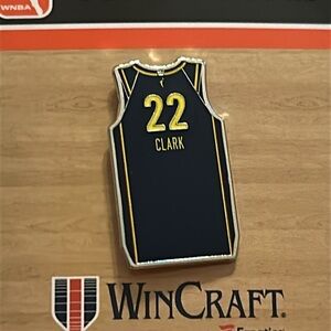 Caitlin Clark #22 Jersey Enamel Pin WNBA Indiana Fever Basketball / BRAND NEW